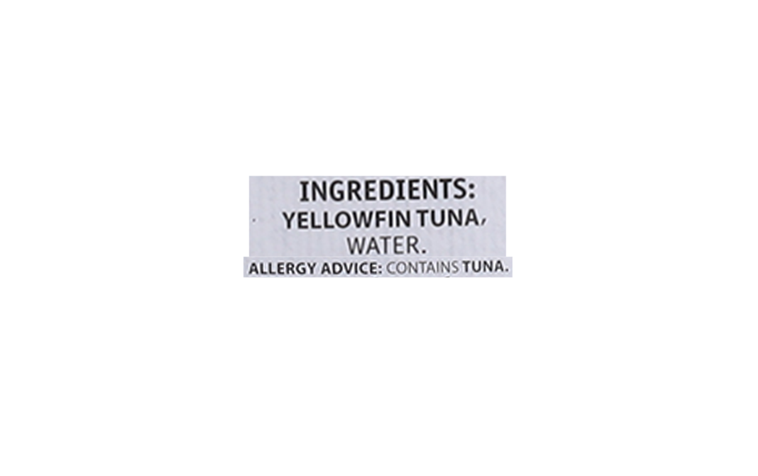 Tasty Nibbles White Meat Tuna Flakes In Water   Tin  185 grams